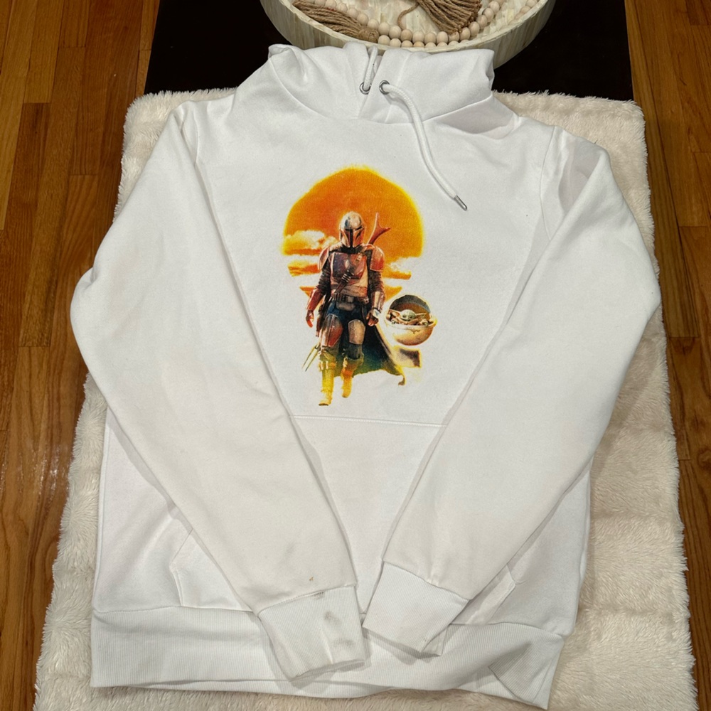Star Wars white sweatshirt
